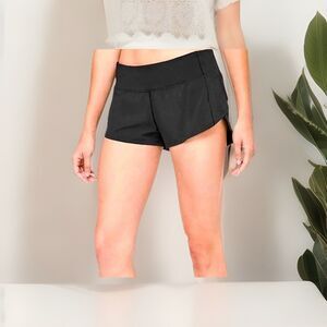 Lululemon Black Speed Running Shorts - 6